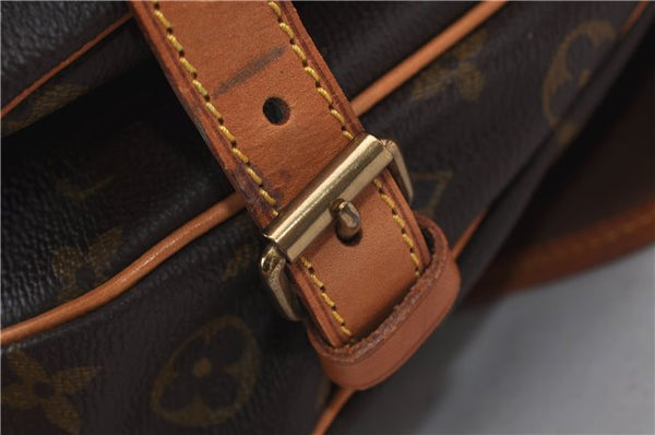 Auth LOUIS VUITTON Monogram Saumur 30 Shoulder Cross Body Bag M42256 LV 6053C