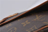 Auth LOUIS VUITTON Monogram Saumur 30 Shoulder Cross Body Bag M42256 LV 6053C
