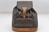 Authentic Louis Vuitton Monogram Montsouris MM Backpack M51136 LV 6053D