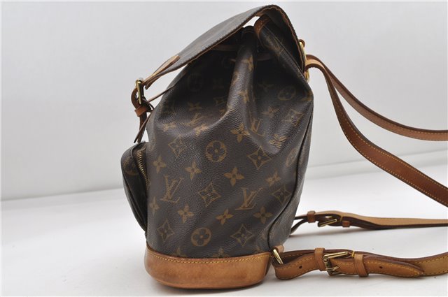 Authentic Louis Vuitton Monogram Montsouris MM Backpack M51136 LV 6053D