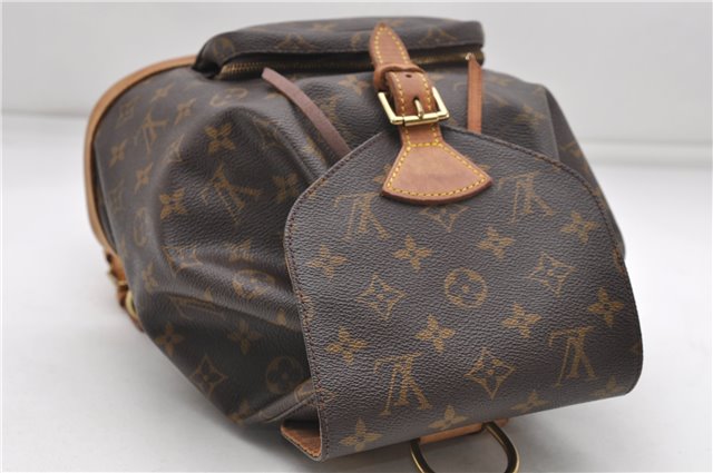 Authentic Louis Vuitton Monogram Montsouris MM Backpack M51136 LV 6053D