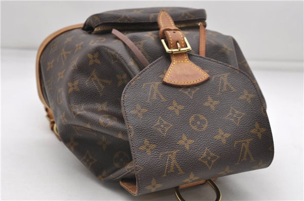 Authentic Louis Vuitton Monogram Montsouris MM Backpack M51136 LV 6053D