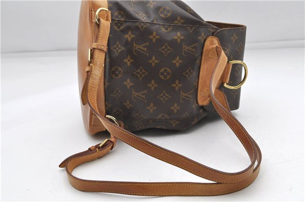 Authentic Louis Vuitton Monogram Montsouris MM Backpack M51136 LV 6053D