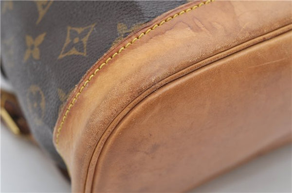 Authentic Louis Vuitton Monogram Montsouris MM Backpack M51136 LV 6053D