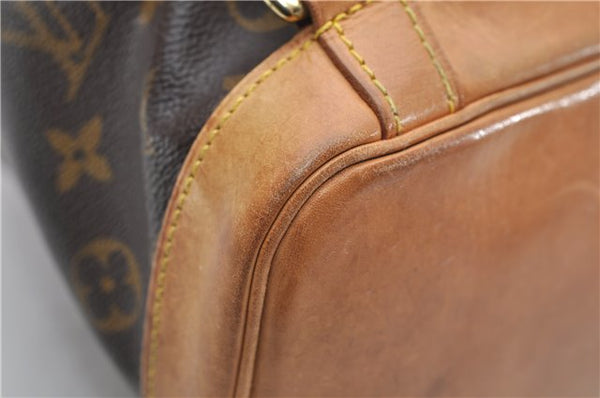 Authentic Louis Vuitton Monogram Montsouris MM Backpack M51136 LV 6053D