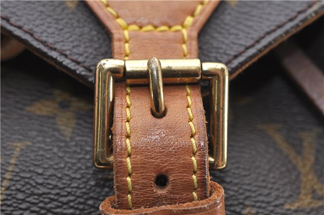 Authentic Louis Vuitton Monogram Montsouris MM Backpack M51136 LV 6053D