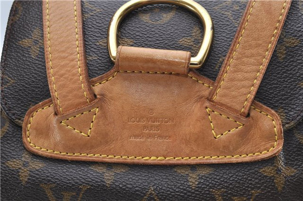 Authentic Louis Vuitton Monogram Montsouris MM Backpack M51136 LV 6053D