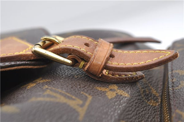 Authentic Louis Vuitton Monogram Montsouris MM Backpack M51136 LV 6053D