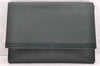 Auth Louis Vuitton Taiga Volga Document case Clutch Bag Green M30204 LV 6053I