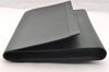 Auth Louis Vuitton Taiga Volga Document case Clutch Bag Green M30204 LV 6053I