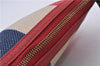 GUCCI Sylvie Baiadera Stripes Clutch Bag Canvas Leather 524788 Multicolor 6054C