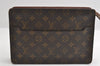 Authentic Louis Vuitton Monogram Pochette Homme Clutch Hand Bag M51795 LV 6055I