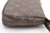 Authentic Louis Vuitton Monogram Pochette Accessoires Pouch M51980 LV 6056I