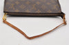 Authentic Louis Vuitton Monogram Pochette Accessoires Pouch M51980 LV 6056I