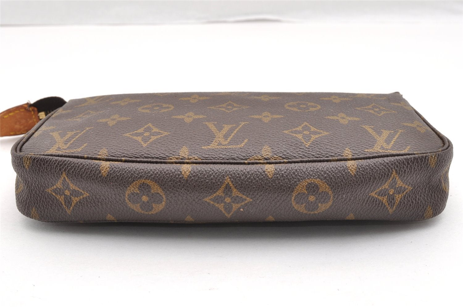 Authentic Louis Vuitton Monogram Pochette Accessoires Pouch M51980 LV 6056I