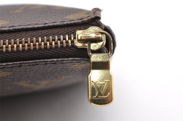 Authentic Louis Vuitton Monogram Pochette Accessoires Pouch M51980 LV 6056I