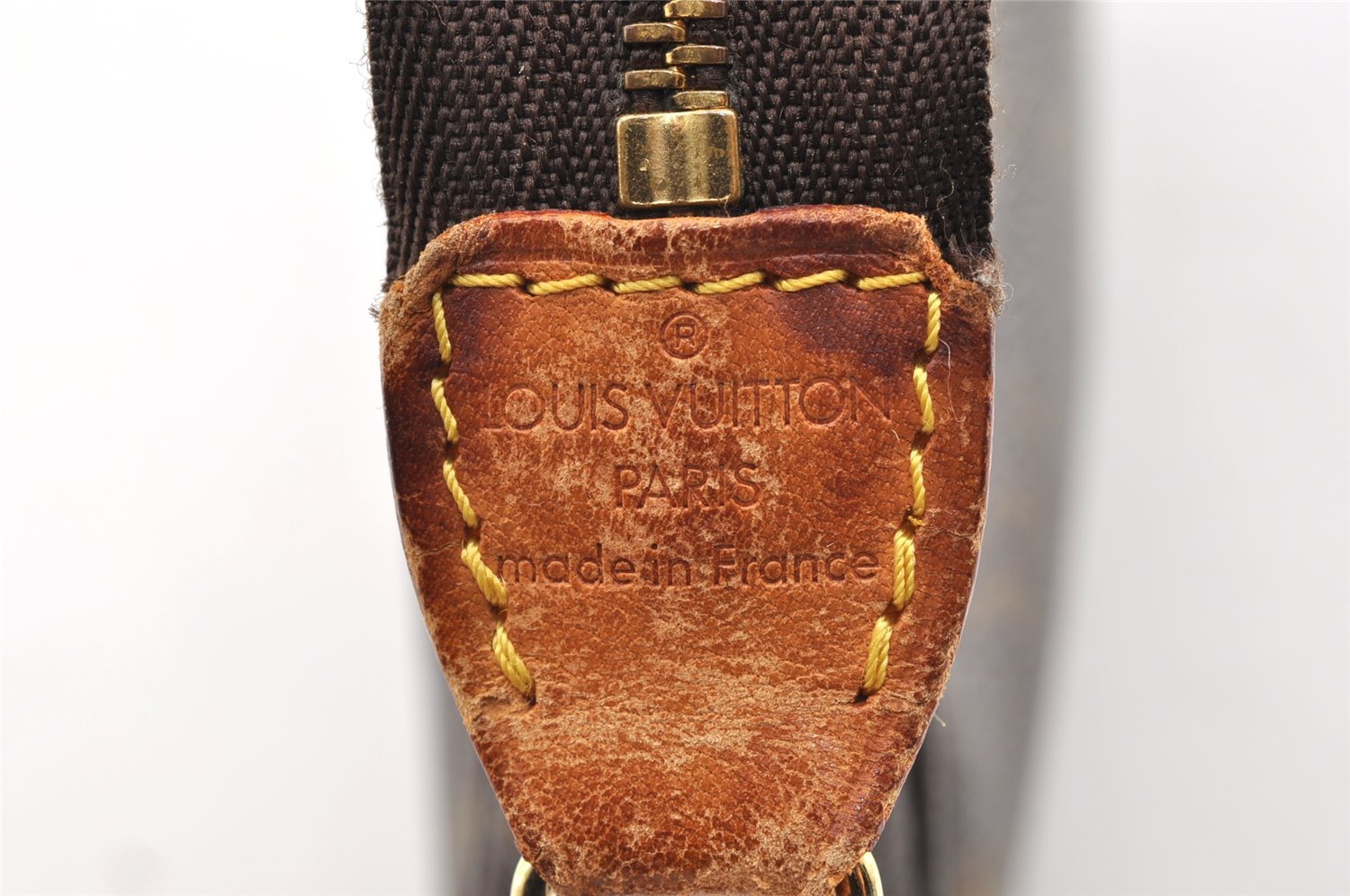 Authentic Louis Vuitton Monogram Pochette Accessoires Pouch M51980 LV 6056I