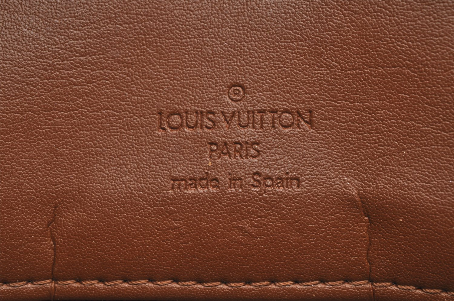 Authentic Louis Vuitton Vernis Houston Shoulder Hand Bag Brown M91122 LV 6058I