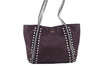 Authentic kate spade Leather Shoulder Tote Bag Purple 6059D