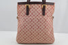 Authentic Louis Vuitton Monogram Mini Francoise 2Way Tote Bag M92210 Pink 6059I