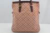 Authentic Louis Vuitton Monogram Mini Francoise 2Way Tote Bag M92210 Pink 6059I