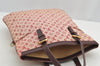 Authentic Louis Vuitton Monogram Mini Francoise 2Way Tote Bag M92210 Pink 6059I