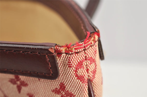 Authentic Louis Vuitton Monogram Mini Francoise 2Way Tote Bag M92210 Pink 6059I