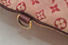 Authentic Louis Vuitton Monogram Mini Francoise 2Way Tote Bag M92210 Pink 6059I