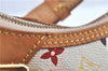 Auth Louis Vuitton Monogram Multicolor Greta Shoulder Bag White M40195 LV 6060B