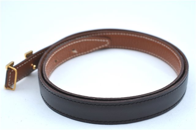 Authentic HERMES Constance Leather Belt Size 75cm 29.5-33.5