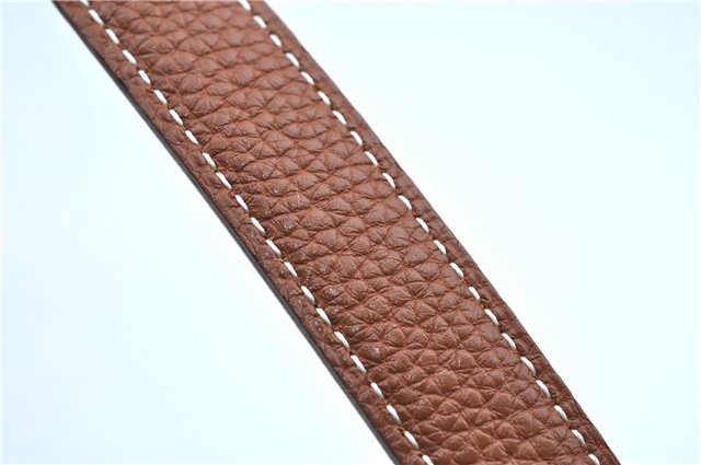 Authentic HERMES Constance Leather Belt Size 75cm 29.5-33.5