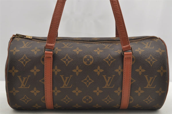Authentic Louis Vuitton Monogram Papillon 30 Hand Bag Old Model LV 6061I