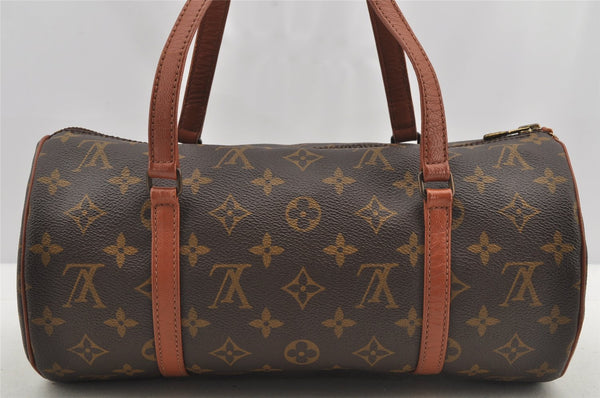 Authentic Louis Vuitton Monogram Papillon 30 Hand Bag Old Model LV 6061I