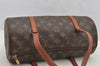 Authentic Louis Vuitton Monogram Papillon 30 Hand Bag Old Model LV 6061I