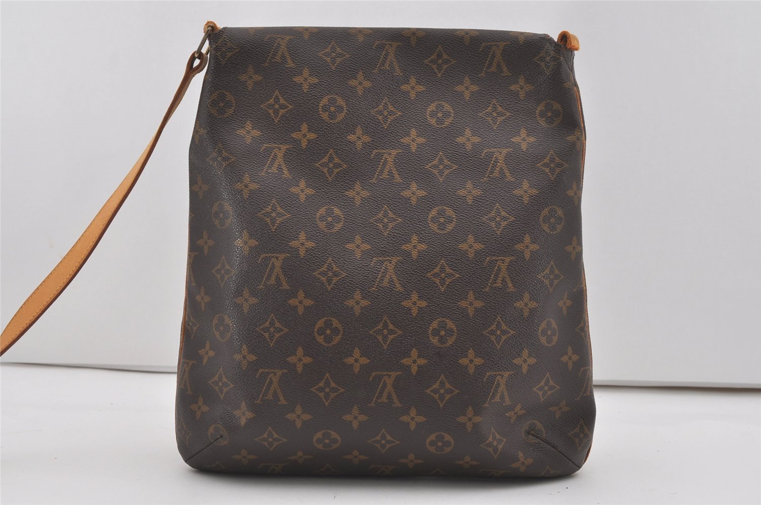 Authentic Louis Vuitton Monogram Musette Shoulder Cross Bag M51256 LV Junk 6064I