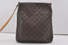 Authentic Louis Vuitton Monogram Musette Shoulder Cross Bag M51256 LV Junk 6064I