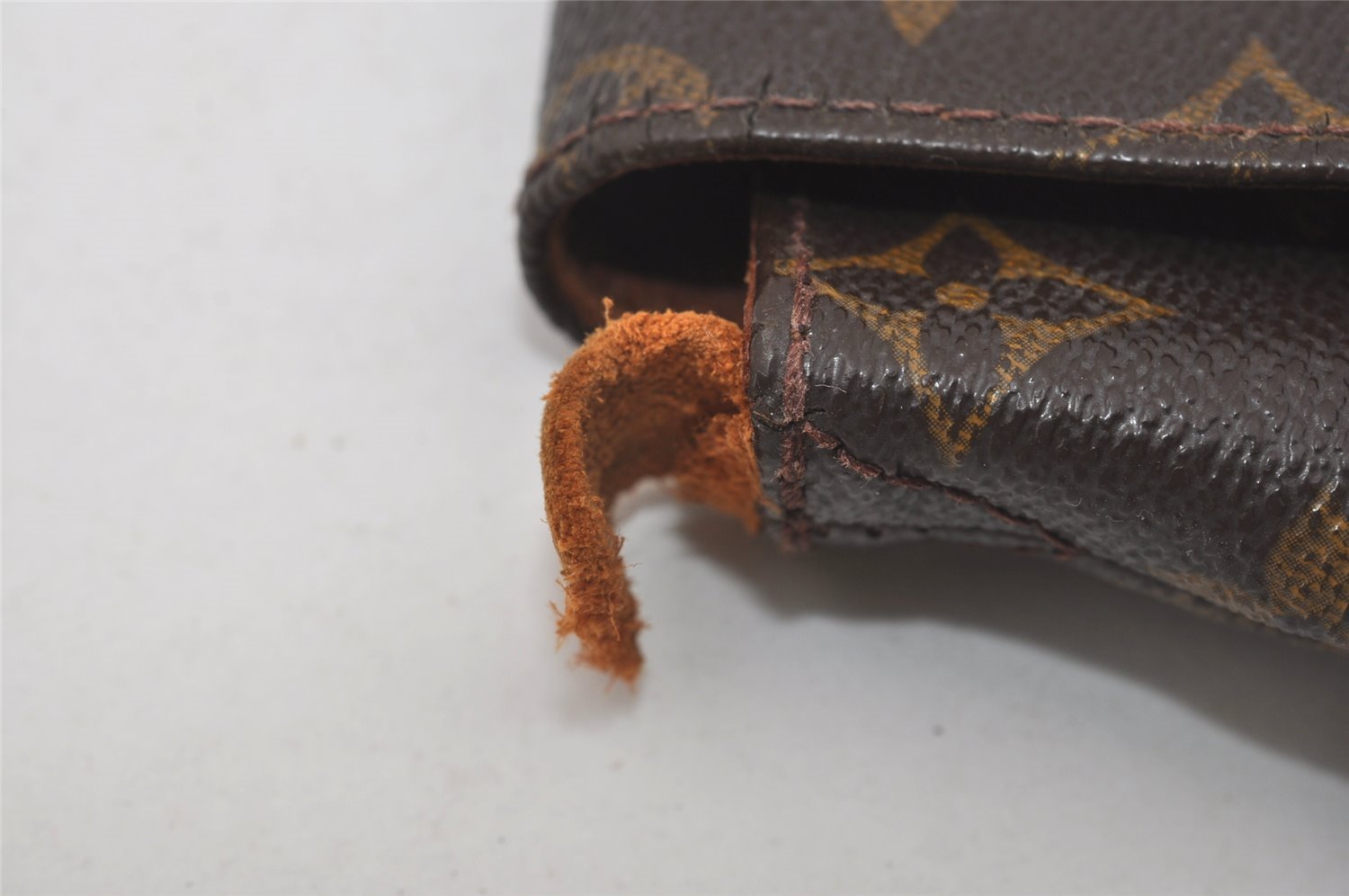 Authentic Louis Vuitton Monogram Musette Shoulder Cross Bag M51256 LV Junk 6064I