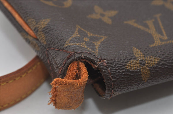 Authentic Louis Vuitton Monogram Musette Shoulder Cross Bag M51256 LV Junk 6064I