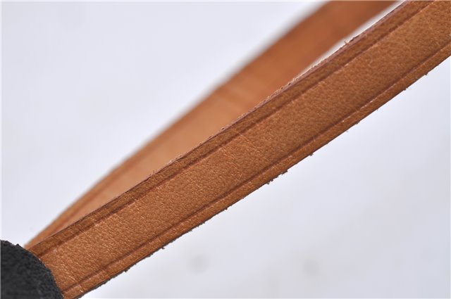 Auth Louis Vuitton Leather Strap For Pochette Accessoires Beige 13.8
