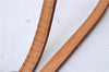 Auth Louis Vuitton Leather Strap For Pochette Accessoires Beige 13.8" LV 6065D