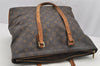 Authentic Louis Vuitton Monogram Cabas Mezzo Shoulder Tote Bag M51151 Junk 6065I