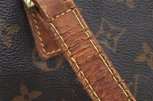 Authentic Louis Vuitton Monogram Cabas Mezzo Shoulder Tote Bag M51151 Junk 6065I