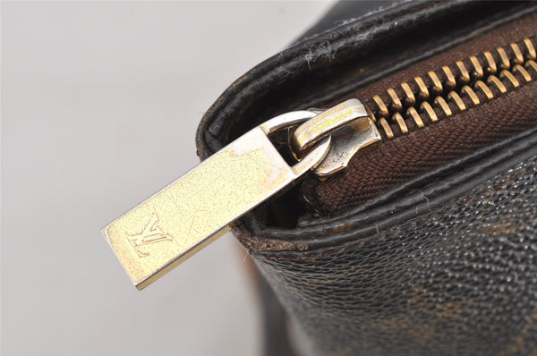 Authentic Louis Vuitton Monogram Cabas Mezzo Shoulder Tote Bag M51151 Junk 6065I