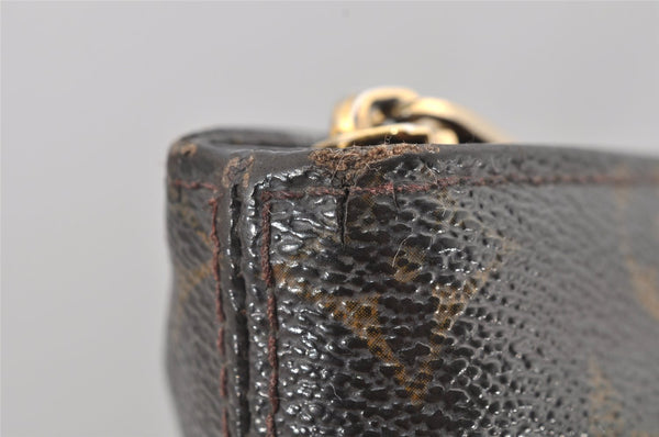 Authentic Louis Vuitton Monogram Cabas Mezzo Shoulder Tote Bag M51151 Junk 6065I