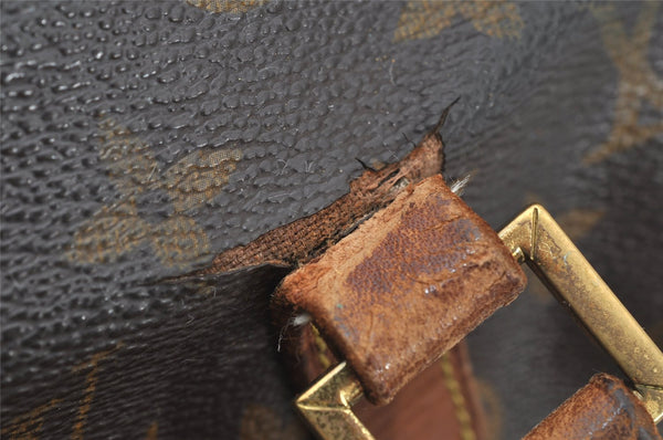 Authentic Louis Vuitton Monogram Cabas Mezzo Shoulder Tote Bag M51151 Junk 6065I