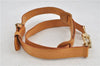 Authentic Louis Vuitton Leather Shoulder Strap Beige 35.4-42.5" LV 6067D