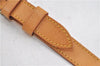 Authentic Louis Vuitton Leather Shoulder Strap Beige 35.4-42.5" LV 6067D