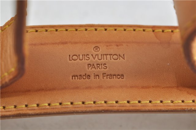 Authentic Louis Vuitton Leather Shoulder Strap Beige 35.4-42.5