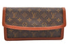 Authentic Louis Vuitton Monogram Pochette Dame PM M51812 Clutch Hand Bag 6067I