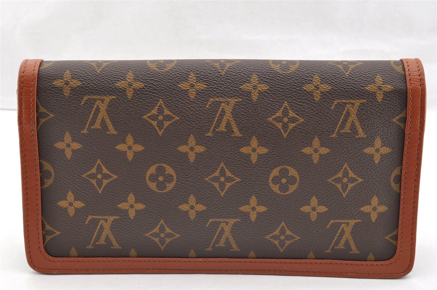 Authentic Louis Vuitton Monogram Pochette Dame PM M51812 Clutch Hand Bag 6067I